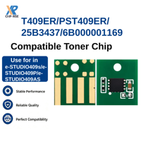 Puces de toner compatibles ChipRise à réinitialisation automatique pour imprimante jet d'encre 25B3437, puce ARC pour Toshiba e-STUDIO409s