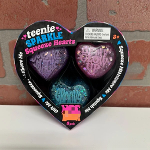 ใหม่ needoh Teenie Sparkle Hearts Good Vibes squishy sensory maltose รักบีบหัวใจของเล่นของขวัญวันวาเลนไทน์ - Product Image 5