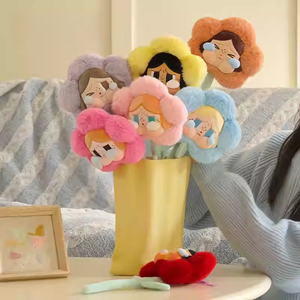 Offre Spéciale 100% Original Pop Mart Crybaby triste <span class=keywords><strong>Club</strong></span> série en peluche fleur Crybaby mystère boîte mignon modèle jouets poupée cadeaux décoration - Product Image 5