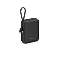 Power Bank Li-Polymer 2-in-1 20000mAh 35W PD Pengisian Cepat dengan Kabel Dual Type C Port USB Anti Api ABC+PC Grosir OEM