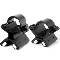 Base Ajustable de Doble Altura para Equipo Óptico, Soporte Fijo Antideslizante para Exteriores, Equipo de Observación de Campo de Aleación de Aluminio