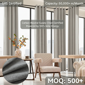 <span class=keywords><strong>Cortinas</strong></span> Opacas Ignífugas de Grado Hotelero con Aislamiento Térmico y Reducción de Ruido, Fabricante para Pedidos al por Mayor - Product Image 4