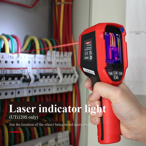 Ngân sách man hinh nhiệt uti120s 120x90 IR -20C ~ 400C phạm vi IP54 2m thả bằng chứng 9h pin Chân máy ảnh nhiệt sẵn sàng 6 màu - Product Image 6