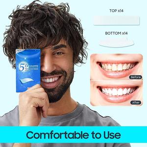 <strong>Teeth</strong> <strong>Whitening</strong> <strong>5D</strong> <strong>White</strong> <strong>Strips</strong> Sensitive <strong>Teeth</strong> Effective Remover Yellow Stains on <strong>Teeth</strong> <strong>Whitening</strong> <strong>Strips</strong> - Product Image 3