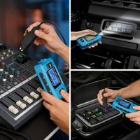 Testeur de circuit de courant automobile avec écran LCD, détecteur de fuite électrique pour voiture, stylo testeur électrique