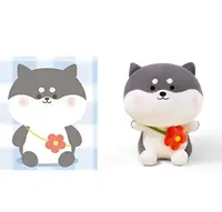 Sıcak satış özel dolması peluş oyuncak s Shiba Inu bebek köpek peluş oyuncak s tasarım kendi peluş oyuncak