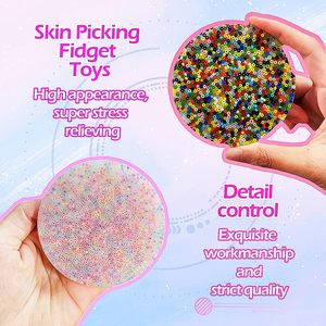 Nuovo esigente Pad Skin picchetting Fidget Toys picchetty Pad Fidget riutilizzabile Stress sensoriale ansia sollievo Fidget giocattoli per adulti adolescenti - Product Image 2