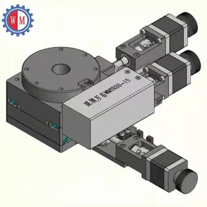 As Goniometer Stage Grote Goniometer Trap Gemotoriseerd Triaxiaal Podium Wm 80*80Mm Oem/Odm