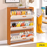 Armoire à chaussures avec talons hauts pour femmes, couleur mélamine Pure, pièces, italien, avec un tissu sec