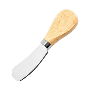 Meilleures ventes : Ensembles de planches à fromage, beurre et pizza modernes écologiques argentés, avec couteau à fromage en acier inoxydable à manche en bois de bambou - Product Image 3