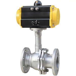 Bola Neumática Criogénica con Brida de Acero Inoxidable 304/316 para Tuberías de Agua a Baja Temperatura, OEM 1 pulgada, Acero Inoxidable Premium SS304/SS316 - Product Image 3