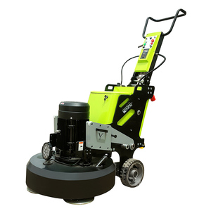 自動コンクリート床研削機 プラネタリータイプ エンジン/モーター付き 380V 乾湿両用 業務用/工業用床研磨機 - Product Image 6