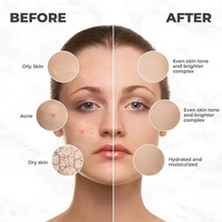 Masque en gelée pour le visage à 14 saveurs, marque privée, biologique, naturel, blanchissant, hydratant, masque en gelée cristalline pour le visage, poudre