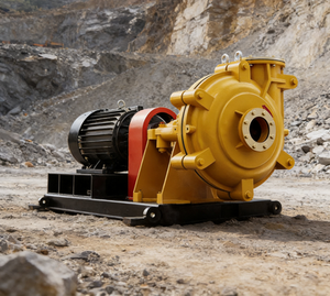 مضخة طين أفقية YZJ بمحرك تيار مستمر للاستخدام الشاق، عالية الكروم، لشفط الرمال الرطبة والطين النهري، تحكم أوتوماتيكي بالكامل، ضغط أقصى 2.4 ميجا باسكال - Product Image 2