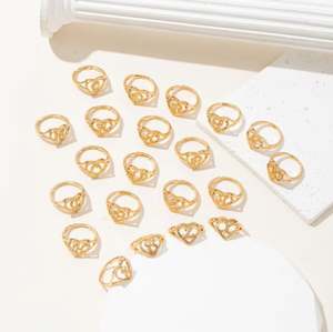 Кольцо из меди с 26 буквами - Product Image 2