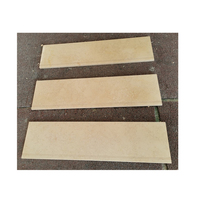 Prix des carreaux de marche d'escalier interne en pierre de marbre Beige égyptien antidérapant poli pour la décoration Vila