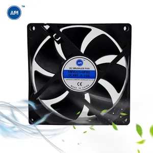 Atacado DC 12V 24V 5V 9025 9225 90mm 3 polegadas Longa Vida Baixo Ruído CPU Cooler de Alta Eficiência Ventilador Axial Mini ventilador de refrigeração