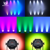 Projecteur LED MOWL 7x12W RGBW 4-en-1 120W DMX512 pour scène, fête, événement, spectacle