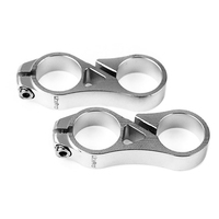 Services de fabrication CNC, usine de pièces usinées en aluminium sur mesure, collier de serrage pour tuyau de frein usiné CNC