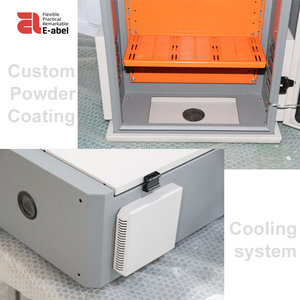 Eabel poste montado NEMA4 gabinete de metal personalizado IP65 caja eléctrica de telecomunicaciones caja de proyecto de telecomunicaciones industriales - Product Image 6