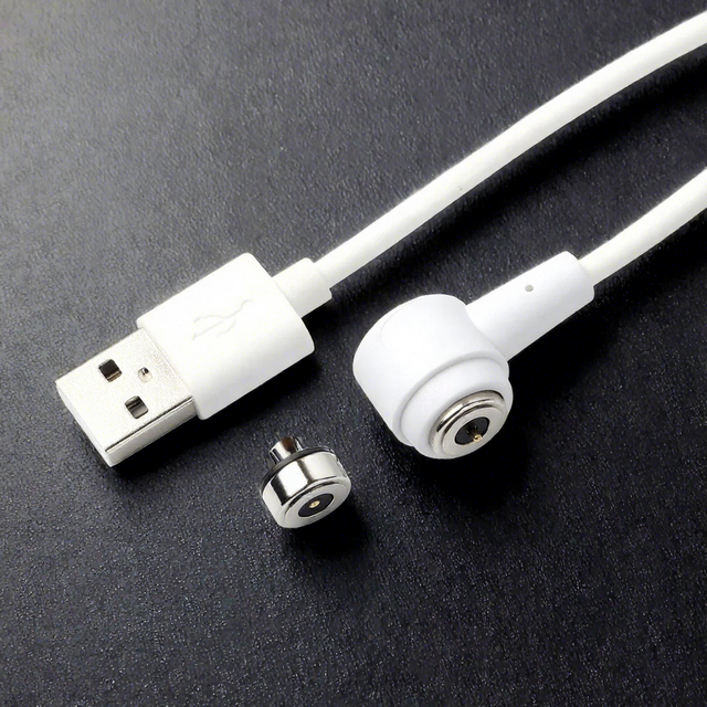 DAJIANG OEM Customized Right Angle 2Pin Waterproof Magnetic USB Charging Cable for Mobile Phone & Camera
