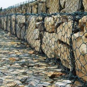 Kanal yatak koruma karayolu Embankment Landslide önleme büküm dokuma altıgen tel örgü Gabion - Product Image 5