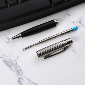 Chất Lượng Cao Bút Bi Twist Kim Loại Quà Tặng Bóng Bút Đám Cưới Văn Phòng Kim Cương Chữ Ký Nặng Bút Với Biểu Tượng Tùy Chỉnh - Product Image 6
