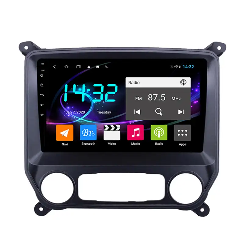 Car Radio 2-Din Android Gps Android 10 Gps Navigation For Chevrolet Colorado 2014-2018 Mp3 Player Car Radio