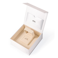 Boîtes à bijoux personnalisées avec logo emballage de bijoux de luxe coffret cadeau collier pour bague boucle d'oreille pendentif collier