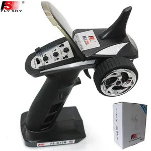 Yongnuo FS-GT2B FS GT2B 2.4G 3CH 총 RC 컨트롤러/w 수신기, TX 배터리, USB 케이블, 핸들-업그레이드 된 FS-GT2 GT2