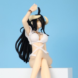 ฟิกเกอร์อนิเมะสาวญี่ปุ่นเซ็กซี่ขนาด 18 ซม./2.3 นิ้ว  ตุ๊กตาสาวสวยนั่ง โอเวอร์ลอร์ด อัลเบโดะ  ฟิกเกอร์อนิเมะพีวีซี ของเล่นตั้งโต๊ะ - Product Image 4