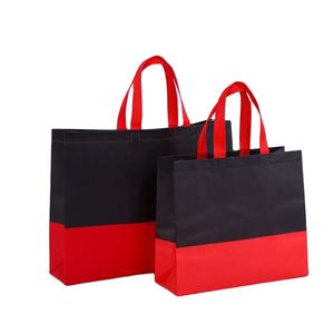 Color personalizado plegable de comestibles 2 color laminado no tejido bolso de compras - Product Image 2