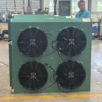 Condenseur refroidi par air FNH-100 pour refroidisseur de glycol de brasserie et échangeur de chaleur pour le refroidissement des boissons, 4 ventilateurs