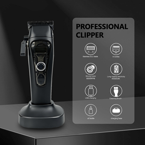 Nouvelle Tondeuse et Tondeuse à Barbe Professionnelle 2026 avec Moteur Rotatif Externe Sans Balais – Kit Complet pour <span class=keywords><strong>Coiffeur</strong></span> - Product Image 4