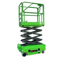 Plateforme élévatrice à ciseaux hydraulique compacte de qualité supérieure, capacité de charge 240 kg, acier Q355, idéale pour petites ateliers