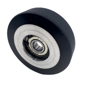 JENNEY High Quality Roland Printing Machine Parts <b>Rubber</b> <b>Roller</b> Wheel <b>Rubber</b> Press Paper Wheel 60*15*9MM - Product Image 1
