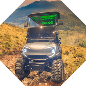 รถกอล์ฟไฟฟ้า4 + 2ที่นั่ง3500W รถกอล์ฟประสิทธิภาพสูง - Product Image 2