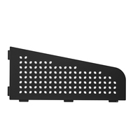 Étagère de Douche d'Angle en Acier Inoxydable 304 Brossé, Design Moderne, Capacité 22 kg, pour Hôtels, Salles de Bain et Cuisines, Support Mural Antirouille