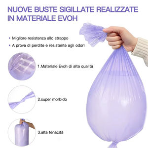 2025 Yüksek Kaliteli Tek Kullanımlık Bebek Ürünü Kompostlanabilir Çöp Kovası Yedek Genie Bebek Bezi Torbaları Çöp Kovası Yedekleri Bebek Bezi Atma Torbaları - Product Image 4