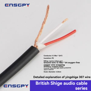 MAXIMON-Conector XLR macho hembra Mini de 3 pines, cubierta exterior de PVC plateado, adaptador de micrófono, <span class=keywords><strong>cable</strong></span> de audio (negro) - Product Image 4