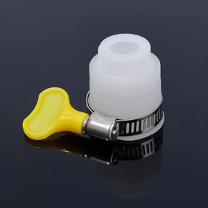 Kitchen Shower Faucet Bubbler Extenders Water Taps Converter with <b>Clamp</b> Universal Joint Faucet Garden Adapter 1/2'' - Product Image 3