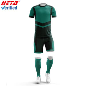 قميص كرة قدم مصنوع من البوليستر 100% بسعر المصنع، زي كرة قدم مخصص للكبار - Product Image 5