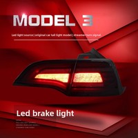 Feux arrière transfrontaliers pour Tesla Model 3 Model Y, LED modifiées avec DRL à balayage et clignotants séquentiels