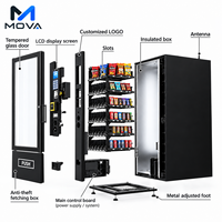 Distributeur automatique de collations intelligent et compact, capacité de 180, pour hôtel, bureau et école