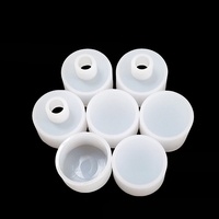 Accessoires personnalisés pour tubes néon : Embout de sortie droit 16 mm, bouchon étanche et anti-poussière en silicone