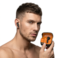 Auriculares con Opciones de Cancelación Activa de Ruido ANC, Mini Auriculares Inalámbricos BT con Estuche de Carga de Batería de 500 mAh, TWS Air Pro
