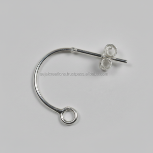 Wholesale Sterling <b>Silver</b> Ear <b>Wires</b> Bulk Jewelry Findings & Components - Product Image 1