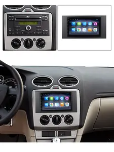 7 ''TS10 8core 6 + 128GB BT autoradio Android per Ford Focus 2 Mondeo S C Max Fiesta Galax Car Video navigatore GPS FM SWC
