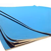 PrintShield Modelo 007, Tapón de Goma Natural Resistente, Color Azul, Máquinas de Impresión Offset, Servicios de Corte Personalizados Disponibles
