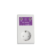 Prise de courant 4G LTE FR prise intelligente GSM SMS télécommande capteur de température interrupteur sortie 16A appareil ménager relais contrôleur
